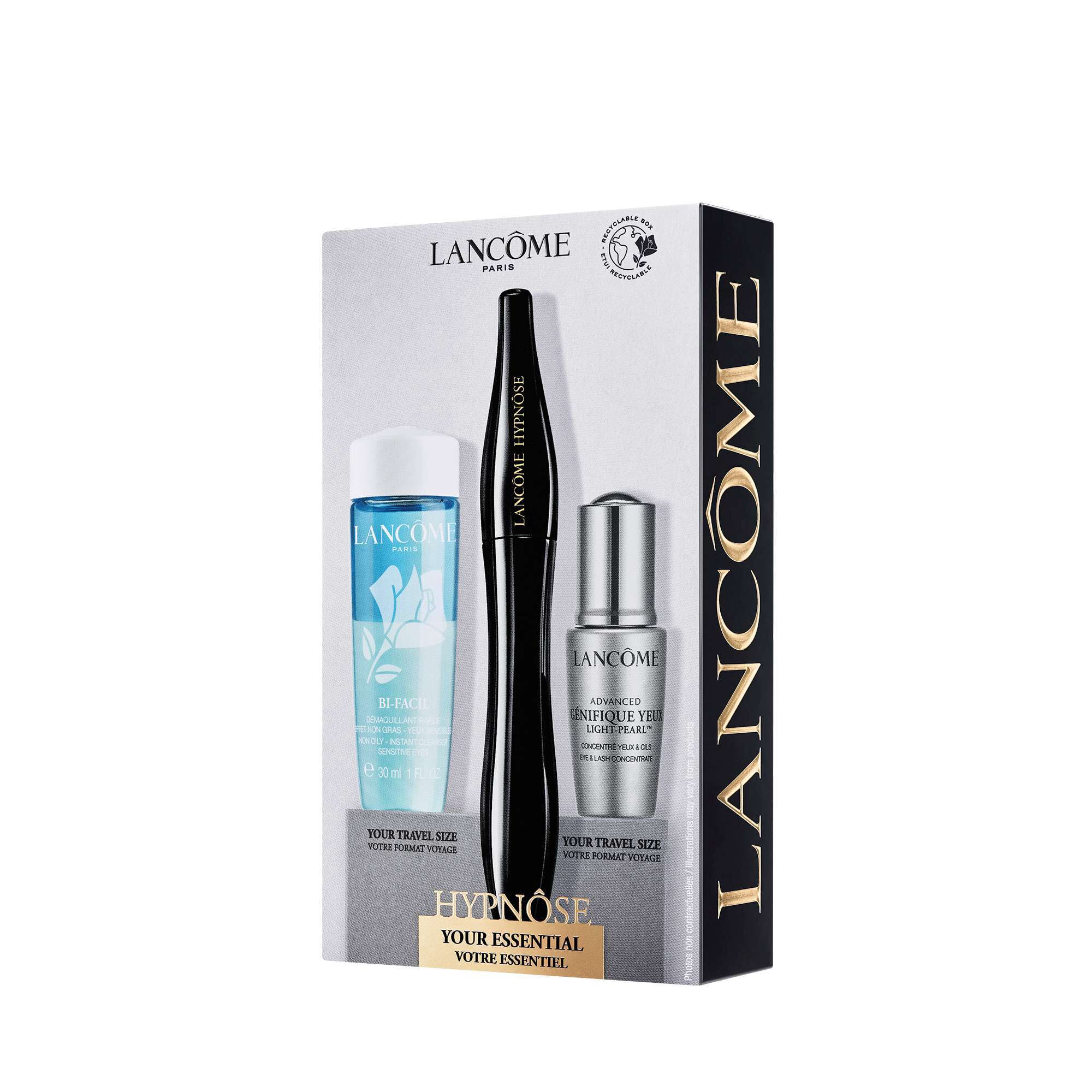 COFFRET MASCARA HYPNOSE, GENIFIQUE YEUX LIGHT-PEARL & BI-FACIL