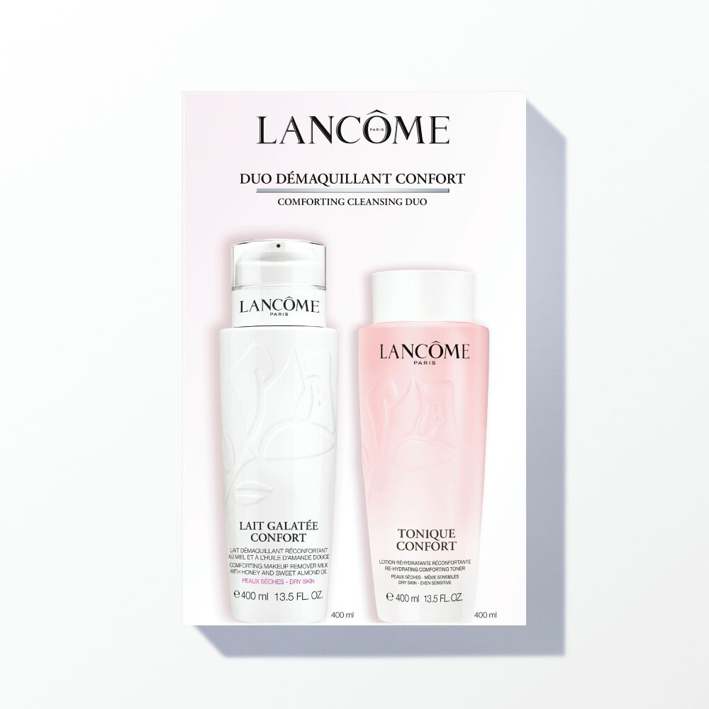 Lancome Confort Coffret Duo Demaquillant et Tonique 400ml