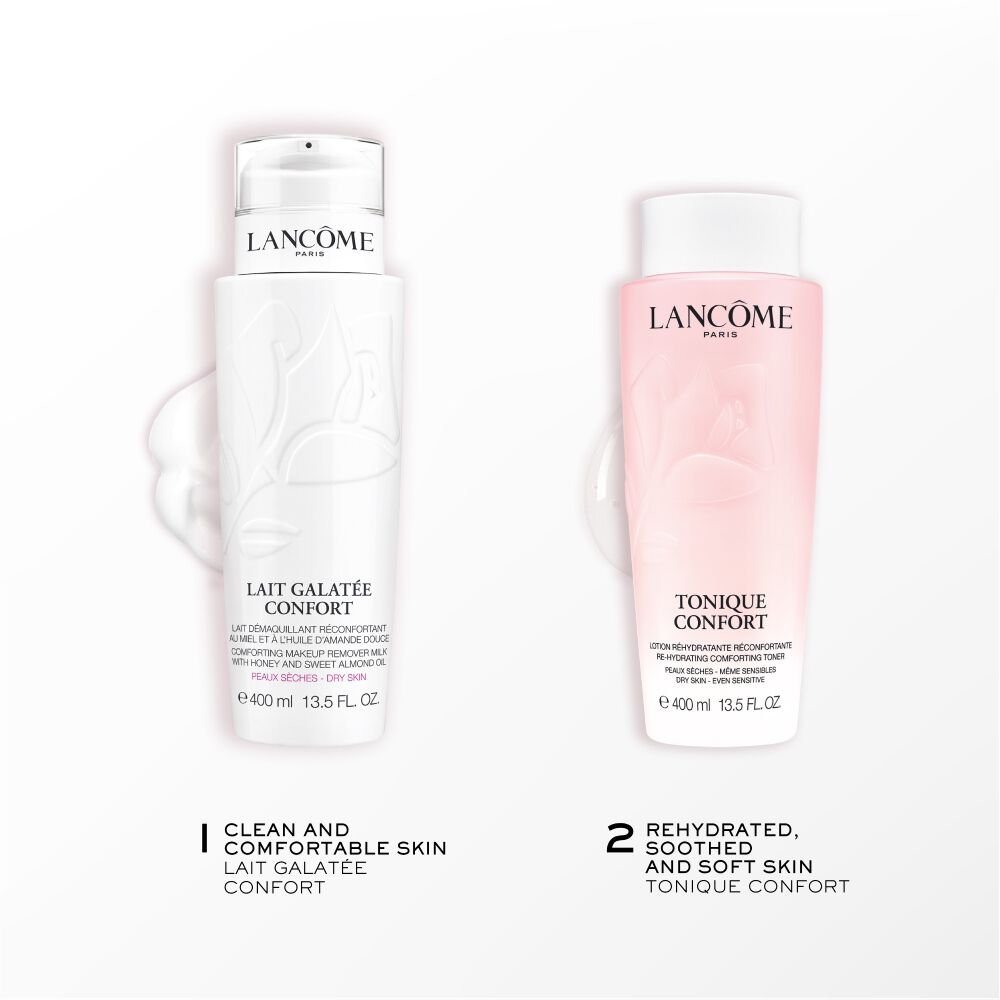 Lancome Confort Coffret Duo Demaquillant et Tonique 400ml