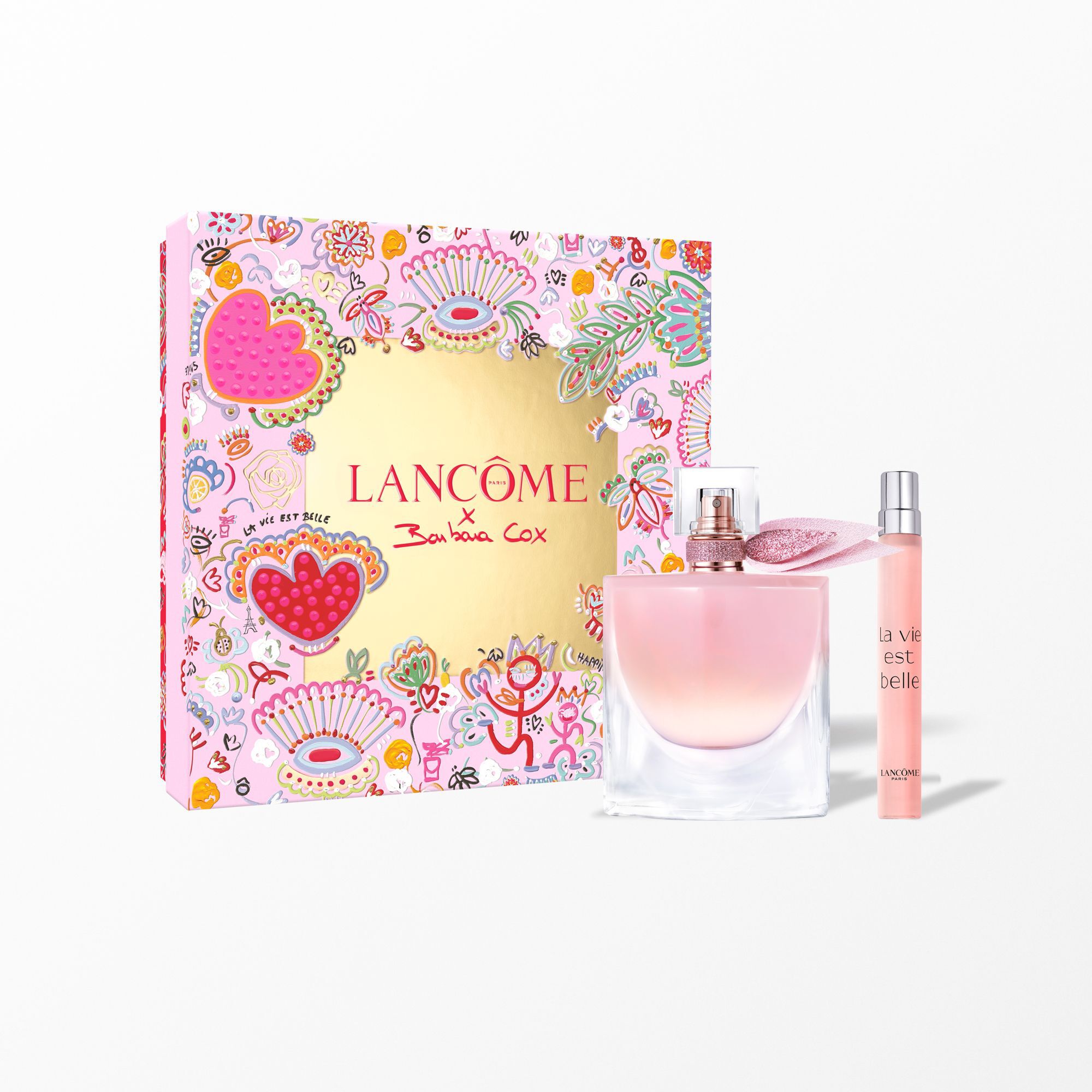 Coffret Cadeau Lancome La Vie Est Belle Vanille Nude Eau de Parfum 50ml + Format Voyage 10ml
