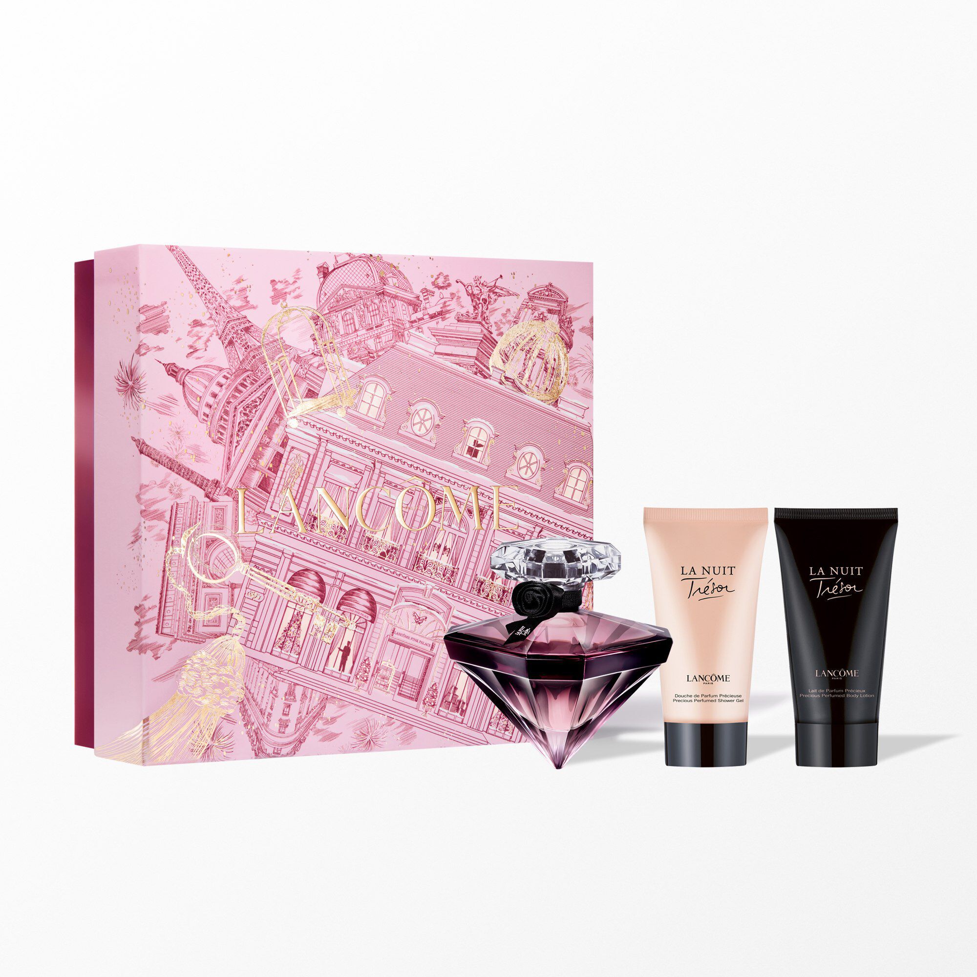 Coffret Cadeau Femme - Eau de Parfum La nuit Tresor 50ml