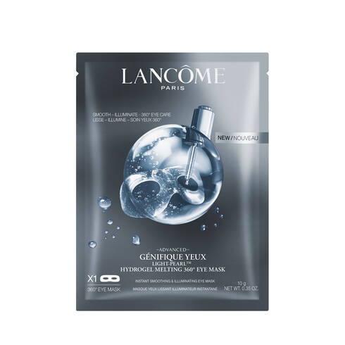 Advanced Génifique Yeux Light Pearl Masque Fondant Hydrogel Yeux 360° 4 Masks Lancôme