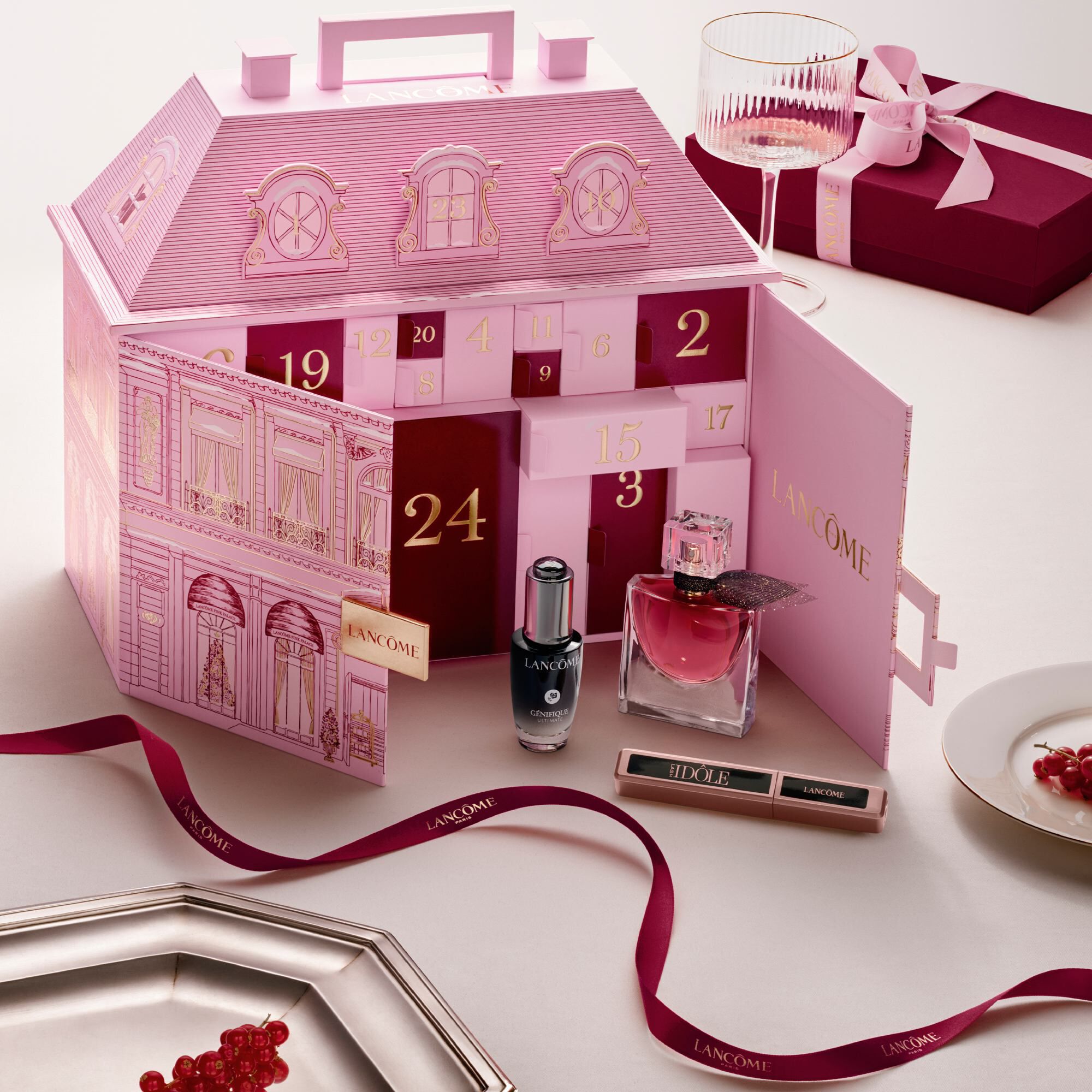 Calendrier de l'Avent Luxe 24 cases - Cadeau Beaute Femme