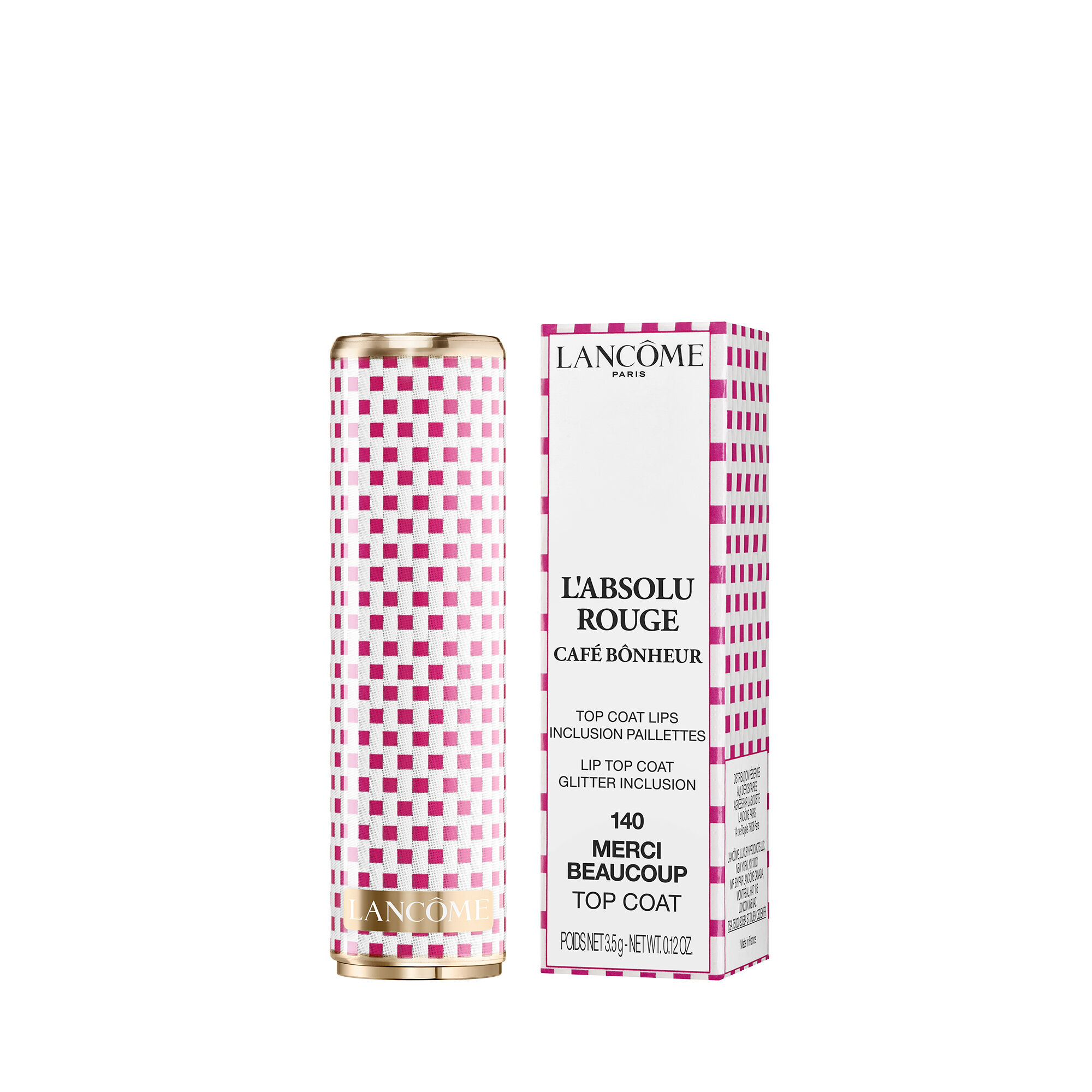 L'absolu Rouge Top Coat Cafe Bonheur