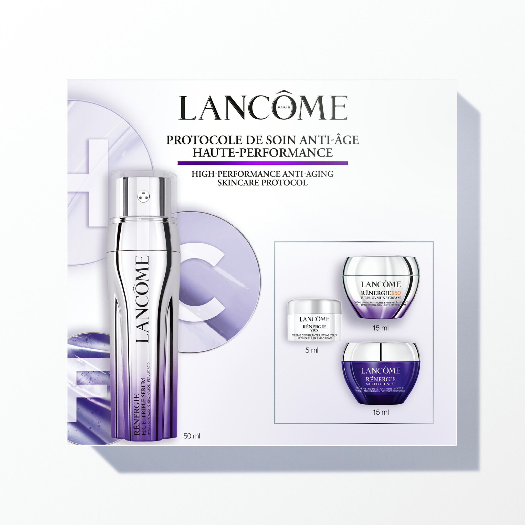 Lancome Renergie Coffret H.C.F. Triple Serum 50ml