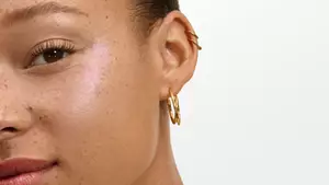 Visuel beaute d'highlighter pour Lancome