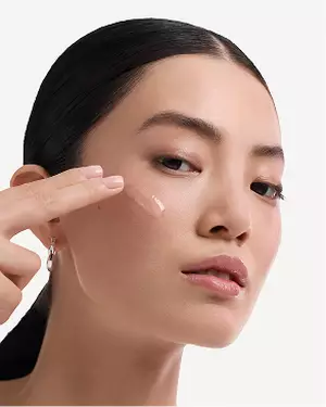 Illustration Lancome pour un soin de la peau axe sur l'hydratation