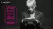 A monochrome image of a woman with short, light-colored hair reading a document, accompanied by text highlighting "Zendaya's favorite Monsieur Big mascara reviews" in pink. The Lancome Paris logo is visible in the top left corner.