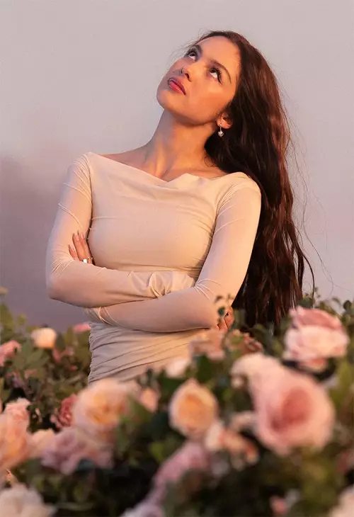 Visuel de Lancome avec un magnifique maquillage des yeux.