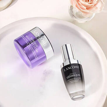 VOTRE SPA BEAUTE A DOMICILE : DITES OUI A LA ROUTINE DE SOINS POWER DUO DE LA MAISON LANCOME
