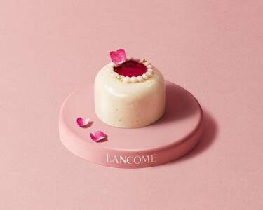 ENTREMETS FRAMBOISE A L'EXTRAIT DE VERVEINE