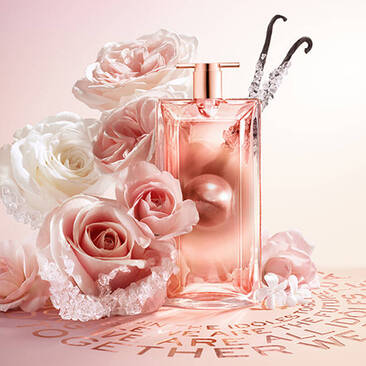 IDOLE AURA, L'EAU DE PARFUM LUMINEUSE & FLORALE DE LANCOME CELEBRE LES IDOLES QUE SONT LES FEMMES