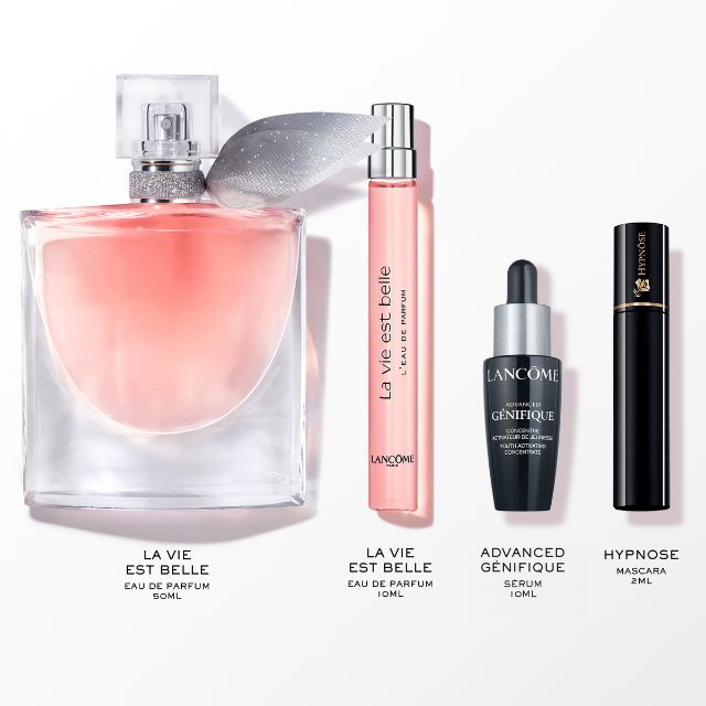 COFFRET LA VIE EST BELLE EAU DE PARFUM 50ML RECHARGEABLE